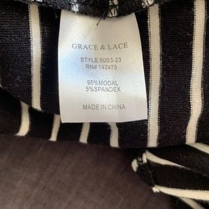 Black and white romper size L